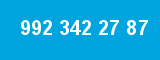 992 342 27 87 992 342 27 87